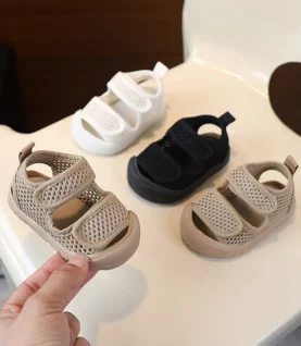 0-3 Years Baby Sandals Soft Summer Shoes Infant Outwear First Walkers Little Toddler Boys Girls Open-toed Sandals For Baby