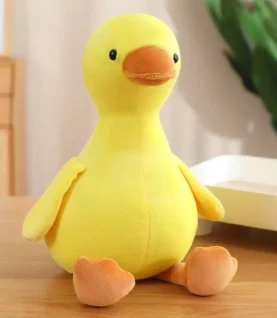16/35/50cm New Simulation Big Yellow Duck and White Goose Doll Stuffed Plush Toy Cartoon Anime Cute Children's Birthday Gift