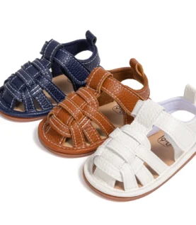 KIDSUN Summer Breathable Baby Girls Boys Sandals Infant Casual Soft Rubber Sole Anti slip Baby Shoes Toddler Outdoor Walks Shoes