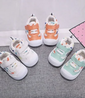 Baby Walking Shoes Spring Autumn Mesh Soft Soled Functional Boys Girls 1-3 Year Sneakers For Kids Baby Girl