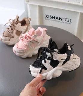 Fashion Children Sneakers Spring Autumn Causal Kid Running Walking Shoes Versatile Girls Boys Shoes