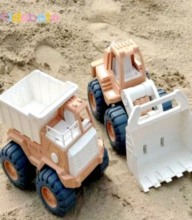 Beach Play Toys Children Portable Garden Seaside Shovel Sand Truck Storage Bucket Sand Digging Tools Summer Outdoor Party Gift