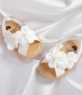 Baby Girls Sandals Summer Shoes Outdoor First Walker Toddler Girls Shoes for Summer
