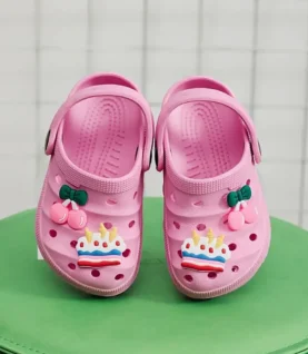 Summer Kids Shoes Sandals Hole Children Shoes Slippers Soft Anti-Skid Cartoon Design Hole Baby Shoes Sandy Beach For Boys Girls